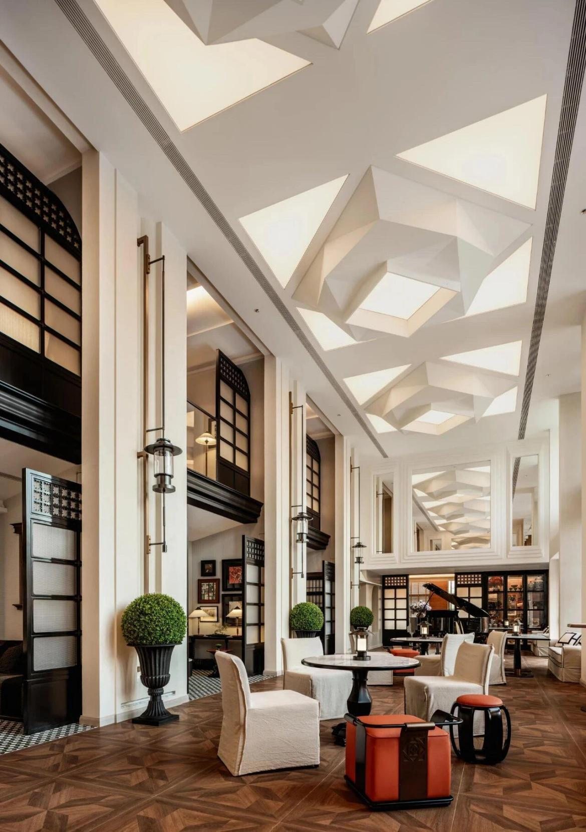 Grand interior hall